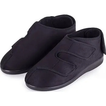 Dámská zdravotní obuv Vlnka Zdravotní obvazová obuv uzavřená se širokým otevíráním černá velikost obuv dospělí 45