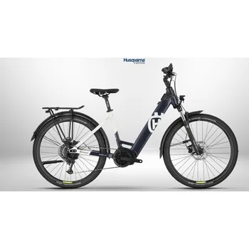 Elektrokolo Husqvarna Crosser 1 wave dark blue / white S 2024