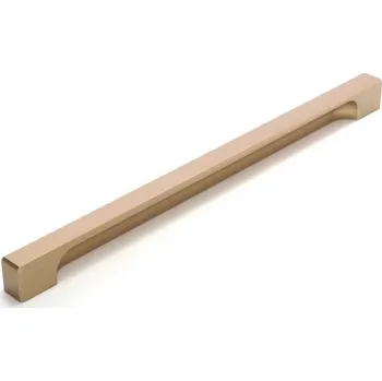 Nábytkové kování Rujzdesign Úchytka SIBA / Broušený bronz 96 mm