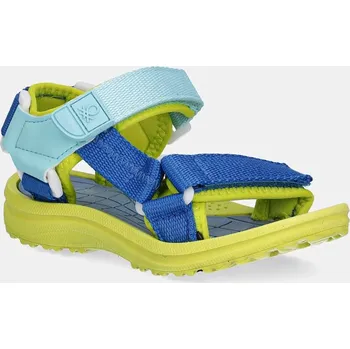 Dívčí sandály Dětské sandály United Colors of Benetton 8EIKGD01C.P.Seasonal modrá 50X, EUR 26