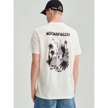 Tričko s potiskem Moomin - M - House - krémový - 104EO-01X