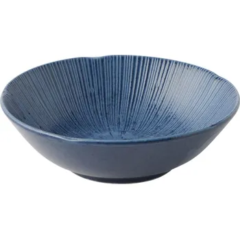 Jídelní miska ICE SAPPHIRE 200 ml, modrá, keramika, MIJ