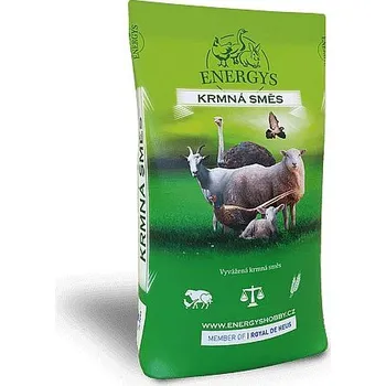 Krmivo pro hospodářské zvíře Energys Pštros UNI 25kg gran. doplňková krmná směs pro plemenné pštrosy v období snáškového klidu
