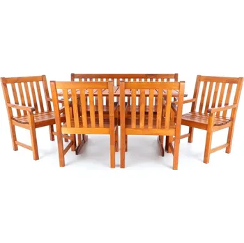 Zahradní sestava Zahradní nábytek Lignora III (Zahradní nábytek z borovicového dřeva Lignora)