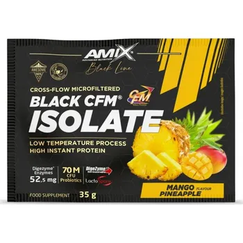 AMIX Black Line Black CFM Isolate Protein, 35 g Příchuť: Jahodový cheesecake