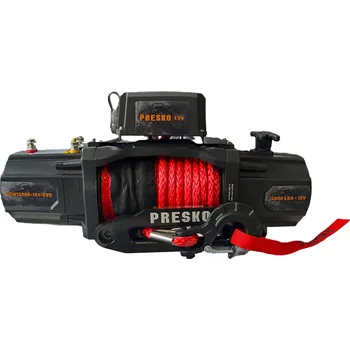 Příslušenství pro přívěs PRESKO Elektrický naviják PEW 12000 EVO SR , 5.5T, 12000 lbs, syntetické lano