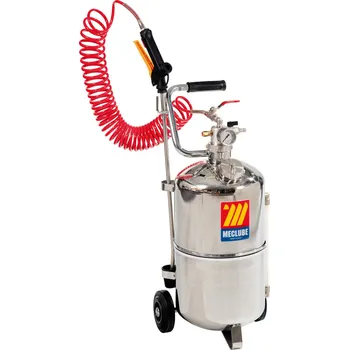 Postřikovač Pneumatický rozprašovač kapalin MECLUBE 050-1510-000 (24 l, nerezový AISI 304, bez pěnění)