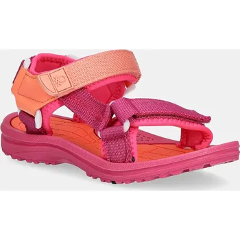 Dívčí obuv Dětské sandály United Colors of Benetton 8EIKGD01C.P.Seasonal růžová 30X, EUR 26