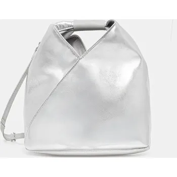 Kabelka Kabelka MM6 Maison Margiela SB6WD0026.P8496.T9002 stříbrná SLV, vel. ONE SIZE