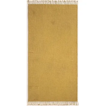 Ručník Bavlněný plážový ručník Calma House Ola 100 x 180 cm OLA.100.MOS žlutá 18X, vel. ONE SIZE