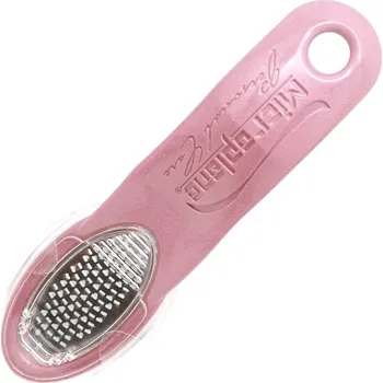 Kuchyňská škrabka Škrabka na nohy BC box Microplane růžová