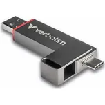VERBATIM Dual QuickStick USB-C & USB-A USB 3.2 Gen 1, 256GB