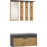 TPS Předsíňová stěna PARMA antracit / artisan