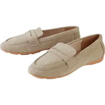 Dámské polobotky esmara® Dámská kožená obuv (béžová, 36)