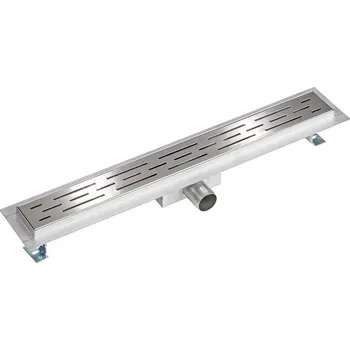 Sprchová vanička TecTake GmbH 401271 sprchový odtokový žlábek nerezový - 60 cm