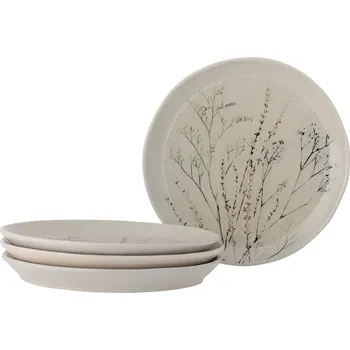 Stolování Sada talířů Bloomingville Bea 27,5 x 3 cm 4-pack 82061550 béžová 12X