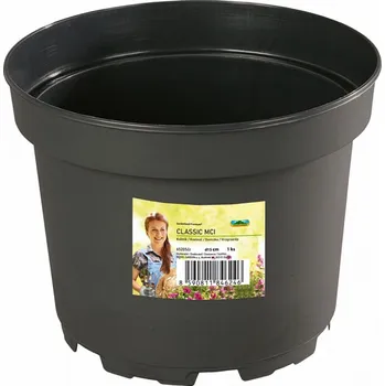 Květináč Květináč Classic MCI 26cm černý s dezénem 7 l