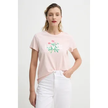 Pánské tričko Bavlněné tričko Levi's THE PERFECT TEE 17369. růžová 03X, vel. XS