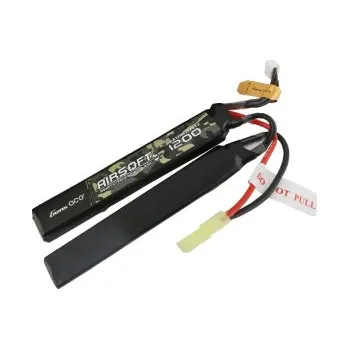 Baterie pro airsoftovou zbraň Li-pol baterie 11.1V 1200mah (25C), Tamiya - Nunchuck + dárek zdarma