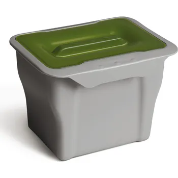 Interex design Odpadkový koš na dveře 5 l / Šedý