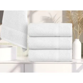 Ručník Ručník CLARYSSE ELEGANCE 60x110 cm bílý, 100% bavlna