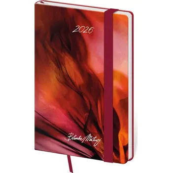 Diář Helma365 Vario kapesní s gumičkou 9 x 14 cm týdenní 2026