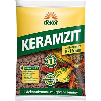 Substrát Keramzit 1 l 4-8 mm Dekor