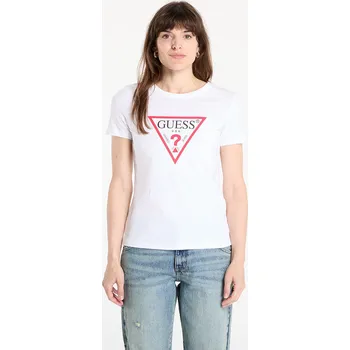 Dámské tričko Tričko Guess Ss Cn Original Tee White L