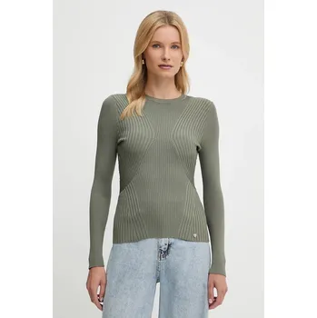 Dámský svetr Svetr Guess HANNA W5YR08.Z0040 zelená 78X, vel. S