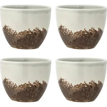 Talíř Sada pohárků Bloomingville Paula 195 ml 4-pack 82061174 vícebarevná MLC