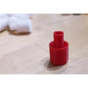 Mikrotužka Pica | Rozlišovací barevné čepičky Barva: červená