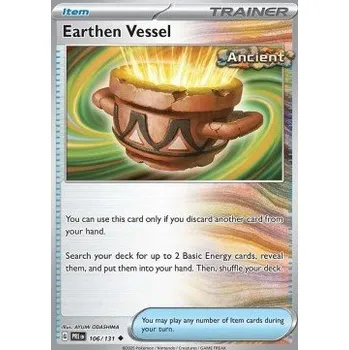 Sběratelská karetní hra Pokémon PRE 106/131 Earthen Vessel - Prismatic Evolutions Stav: Near Mint, Verze: NORMAL