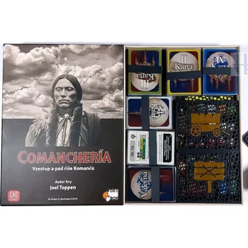 Příslušenství k deskovým hrám inserty Herman Custom 3D insert Comanchería