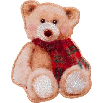 Nášivka Nažehlovačka Monoquick - MEDVÍDEK S ŠÁLOU