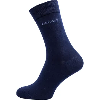 Pánské ponožky ROTEX Vysočina s.r.o. A54 – bavlněné komfortní elastické ponožky Barva: Modrá, Velikost: 30-31
