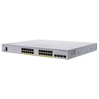 Switch Cisco switch CBS350-24FP-4G-EU (24xGbE,4xSFP,24xPoE+,370W) - REFRESH