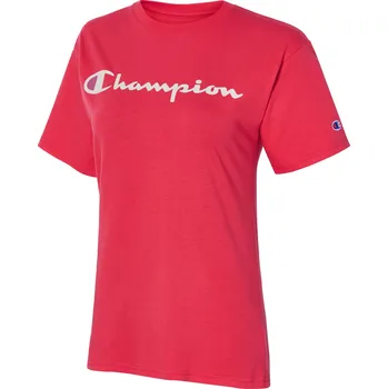 Dámské tričko Champion Dámské triko (světle červená, S)