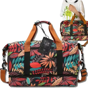 Cestovní taška Univerzální cestovní taška BB35 (Praktická cestovní taška s přihrádkou na obuv, rozměr 47 x 30 x 24 cm, voděodolná, barevná)