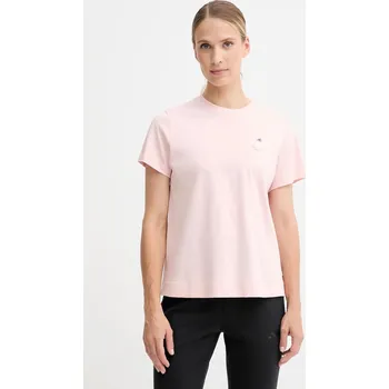 Pánská móda Bavlněné tričko adidas Cat JV8514 růžová 03X, vel. M