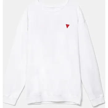 Chlapecká mikina Dětská bavlněná mikina Guess L5YQ03.KAD74.9BYA bílá 00X, vel. 125-135