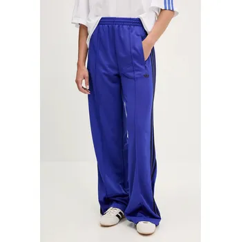 Tepláky adidas Originals Firebird dámské, modrá barva, s aplikací, JY2693 55X, vel. XXS