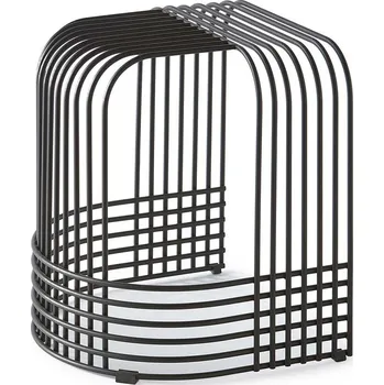 Stolička Pols Potten Stool Drop 300.030.073 černá 99X