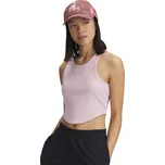 Dámské tílko Under Armour RIVAL RIB TANK W růžové 1389798-647 - S | UK 10,5 | US 11,5