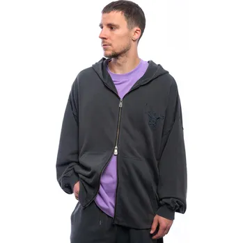 Pánská mikina Mikina New Era - NBA Washed Full-zip - Chicago Bulls - Grey velikost S