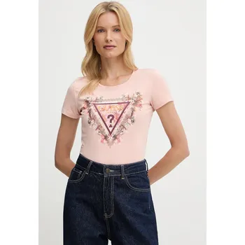 Tričko Guess W5YI08.J1314 růžová 30A, vel. XL