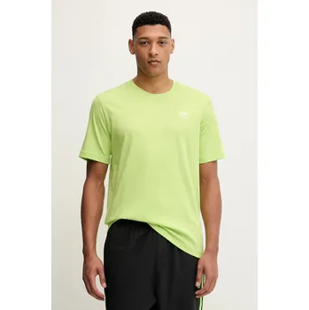 Pánské tričko Bavlněné tričko adidas Originals Trefoil Essential JZ3583 zelená 71X, vel. L