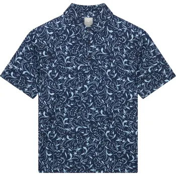 Callaway Floral Print dětské polo, modré dětské, XL