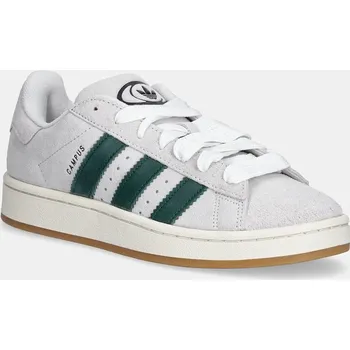 Dámské tenisky Semišové tenisky adidas Originals Campus 00S šedá barva, JR1647 09X, EUR 38 2/3