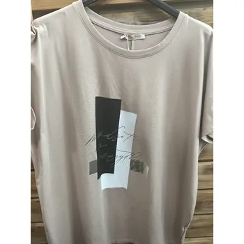 Dámské tričko Maggio Pohodlné triko, tunika 25914 barva: béžová