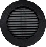 Ventila systems (ČR) Kruhová plastová mřížka KPM MAX Barva: Černá, Průměr [mm]: Ø 125 Ø 80 - Ø 160